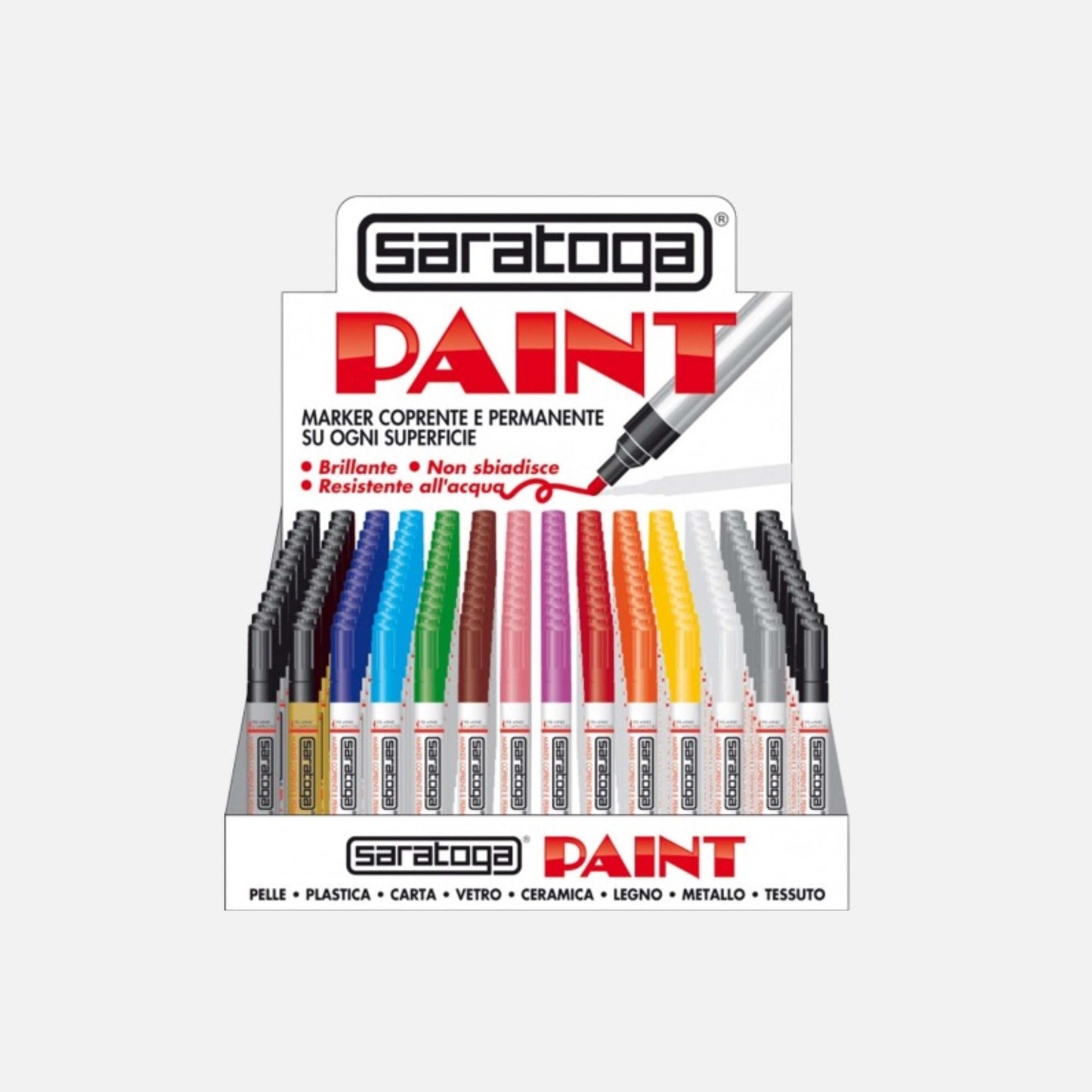 Saratoga Paint Marker Punta Media - Graffitishop-Vittoria