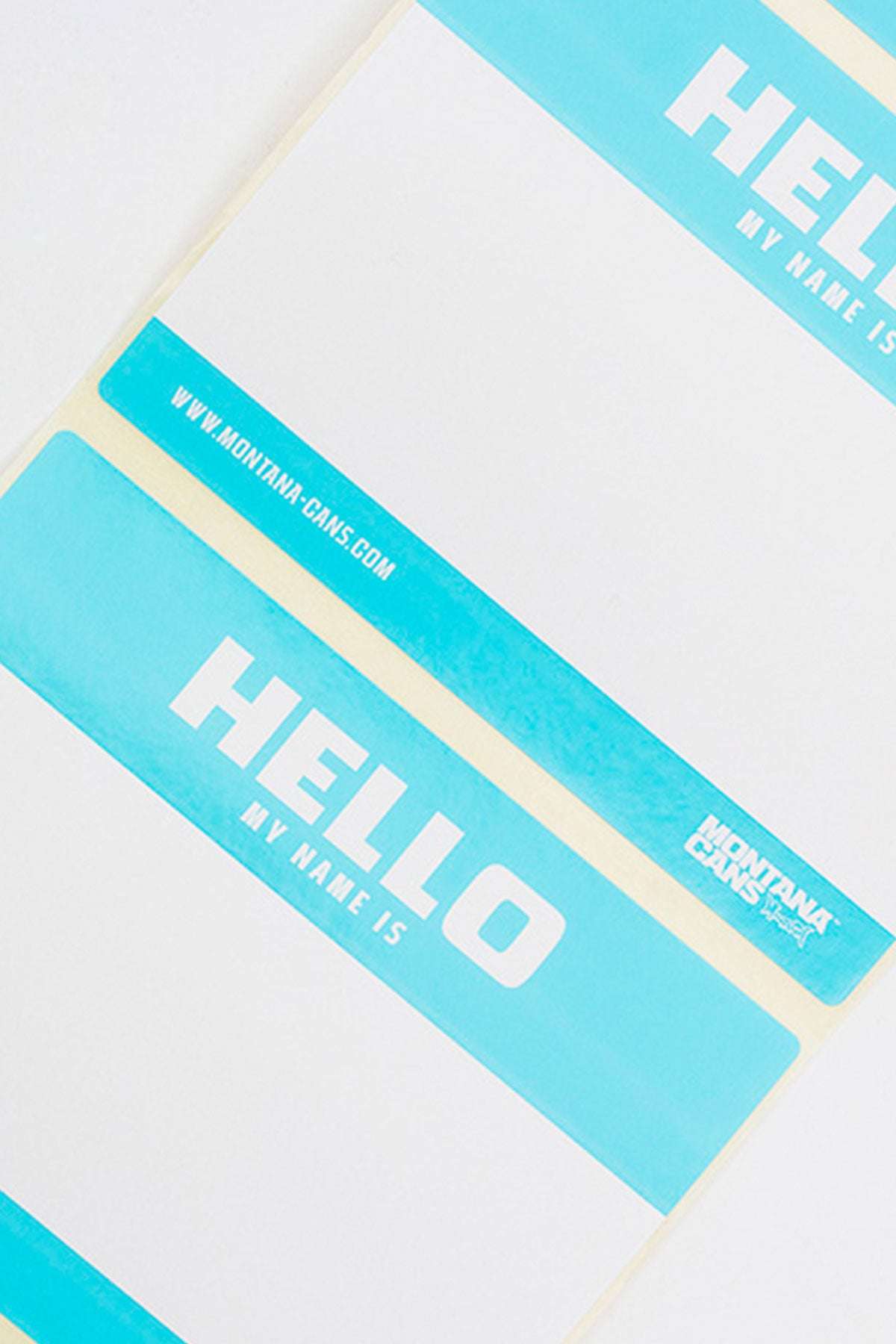 Montana HELLO MY NAME IS Stickers 50 Pezzi