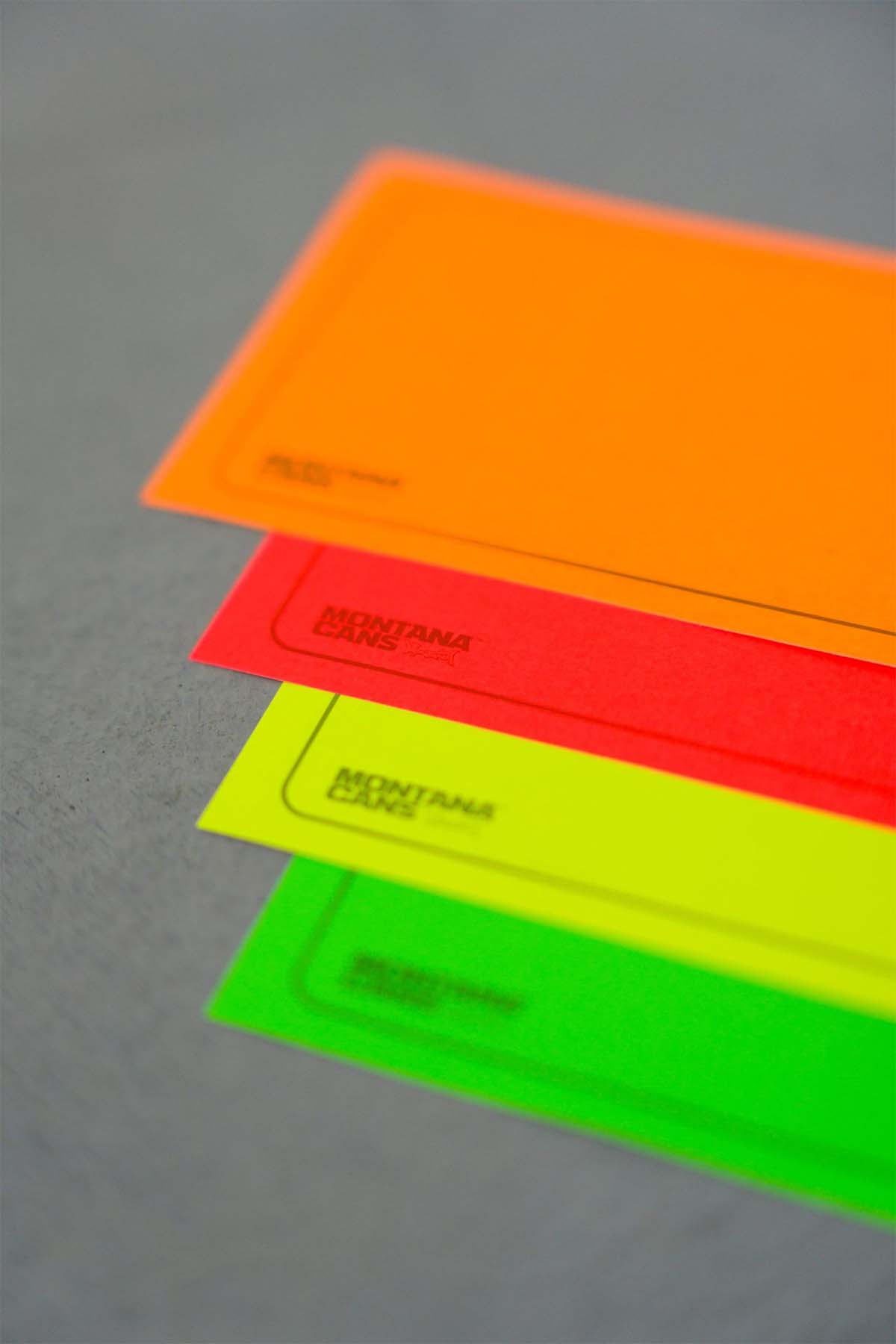 Montana Neon Stickers 100 Pezzi