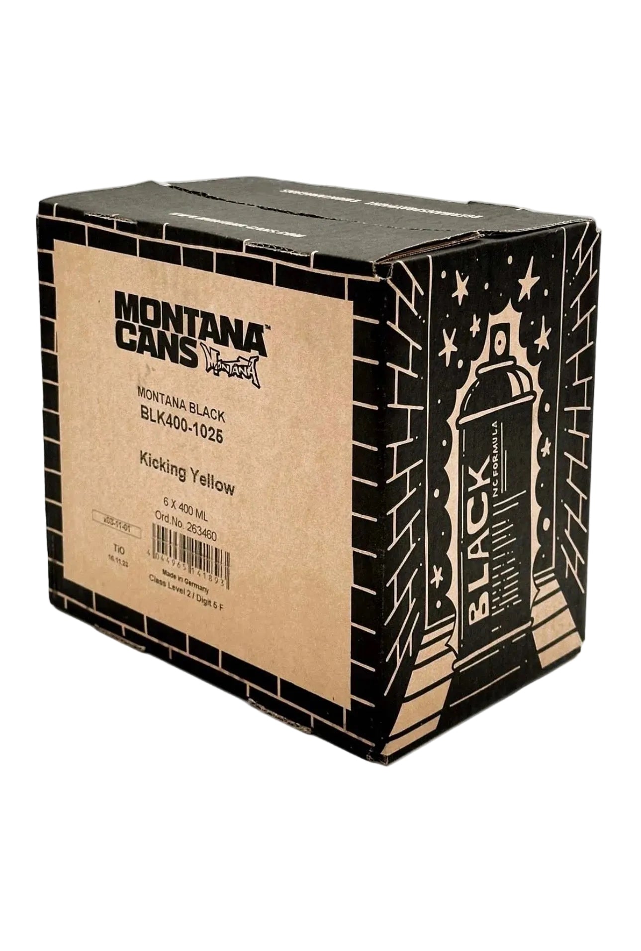 Montana BLACK 400ml 12 SPRAY Mixed Color Pack