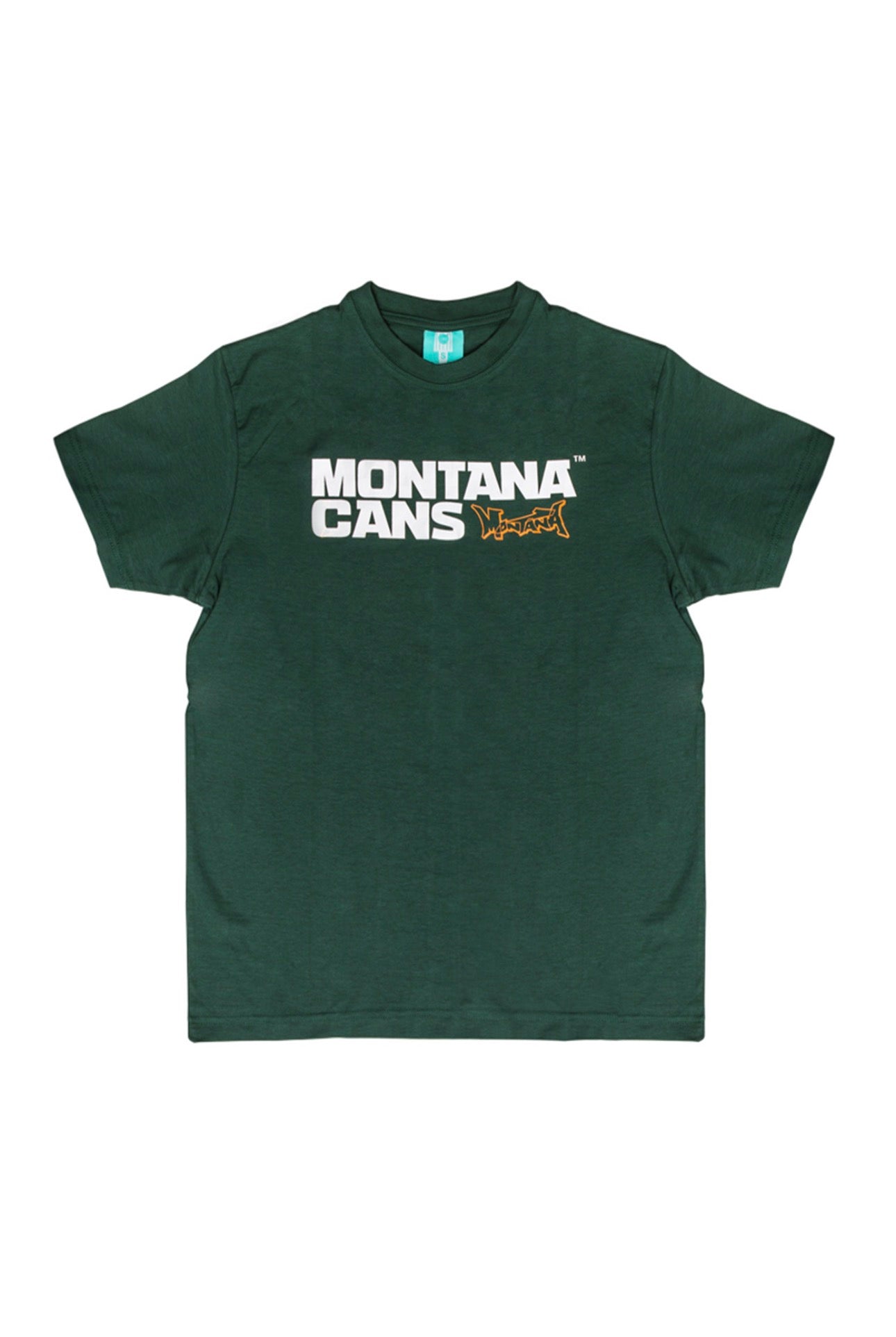 Montana TYPO+LOGO Green T-Shirt