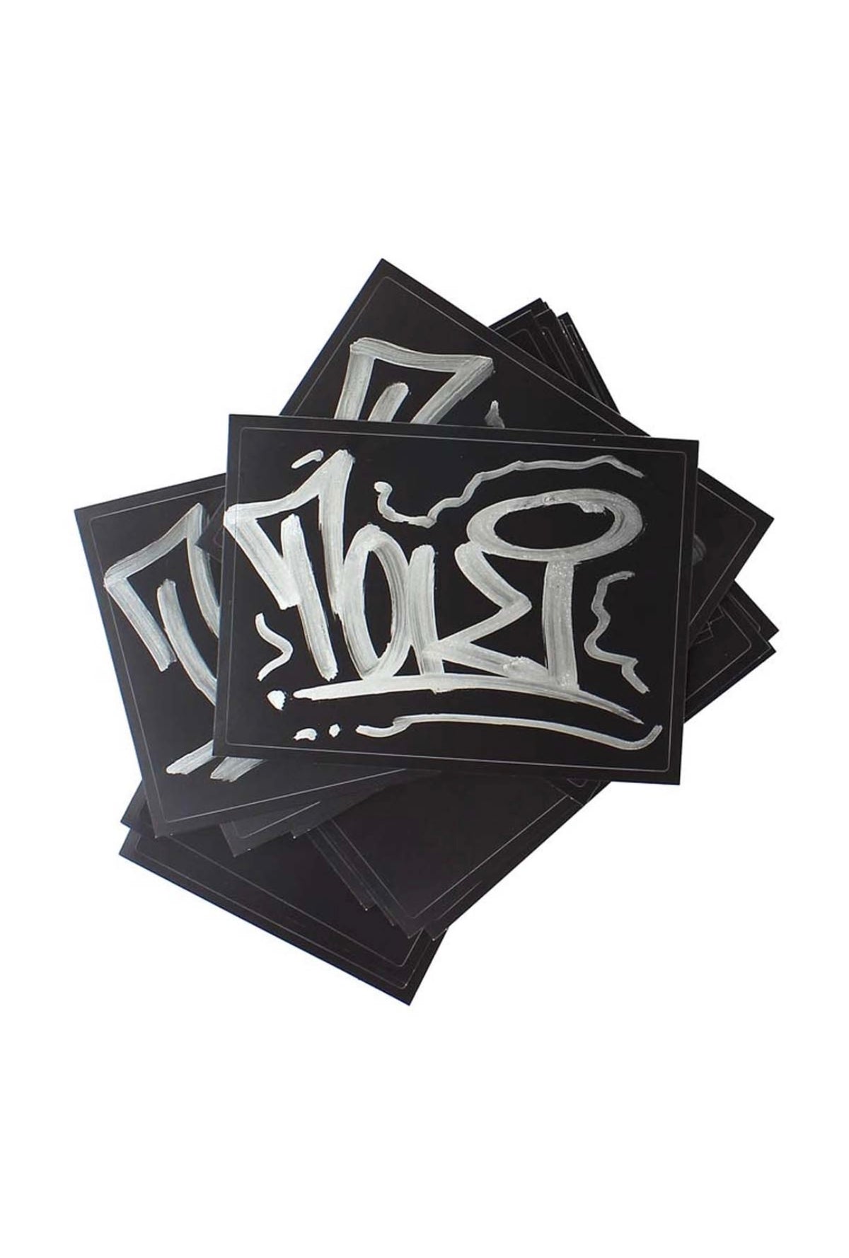 Toki CRACKER EGGSHELL Black Sticker x50