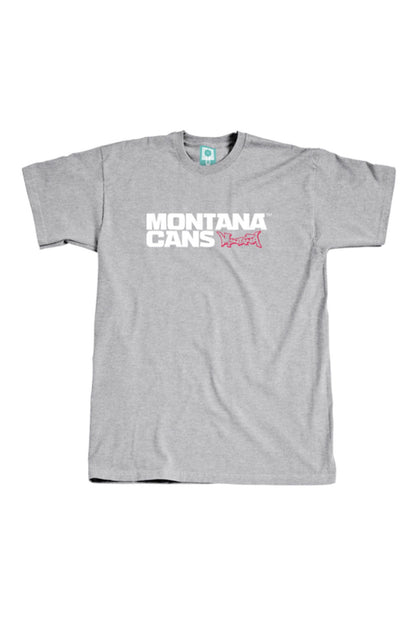 Montana TYPO+LOGO Grey T-Shirt