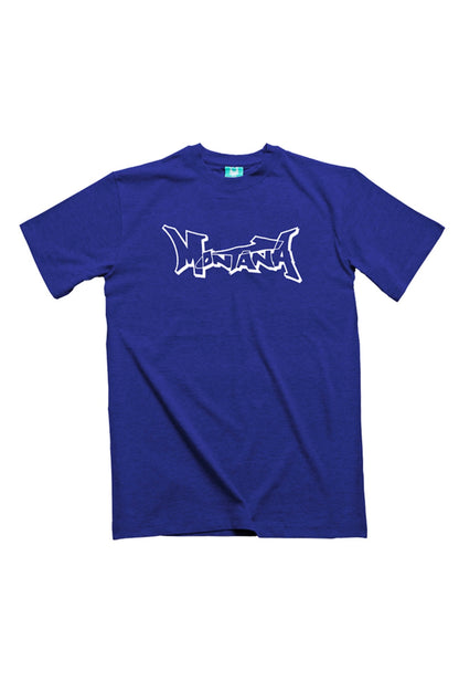 Montana LOGO Royal Blue T-Shirt