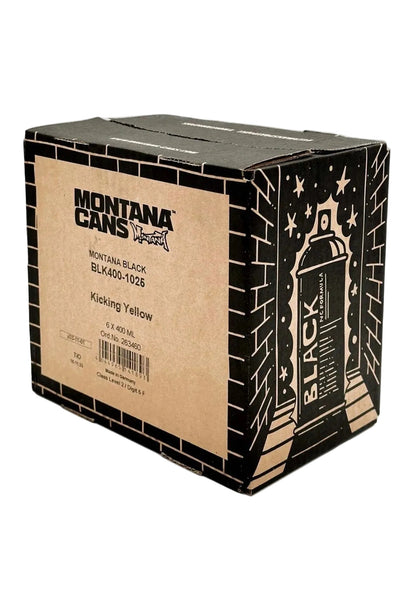 Montana BLACK 400ml 6 SPRAY Mixed Color Pack