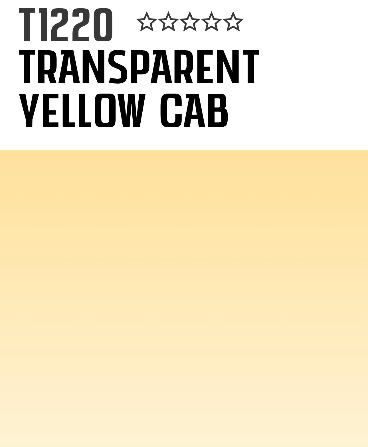 montanagold-trasparent yellow cab