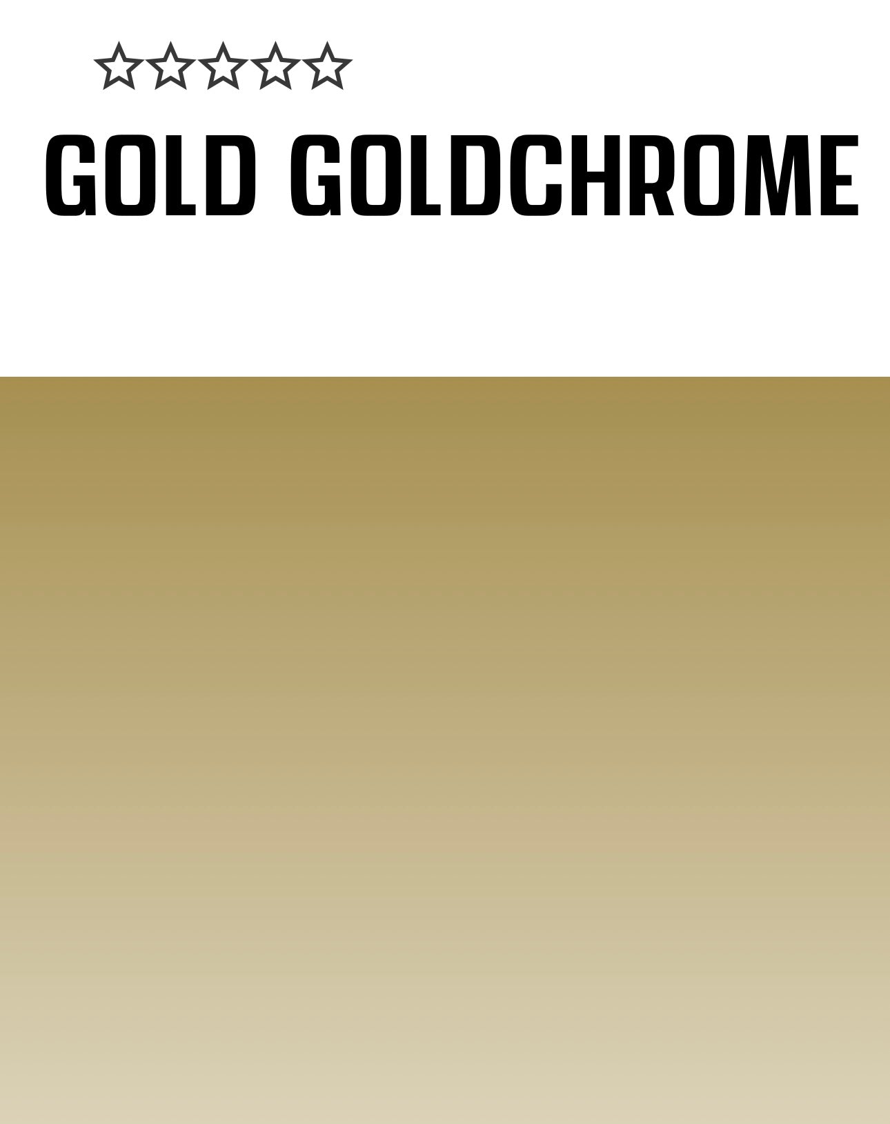 montanablack- gold goldchrome