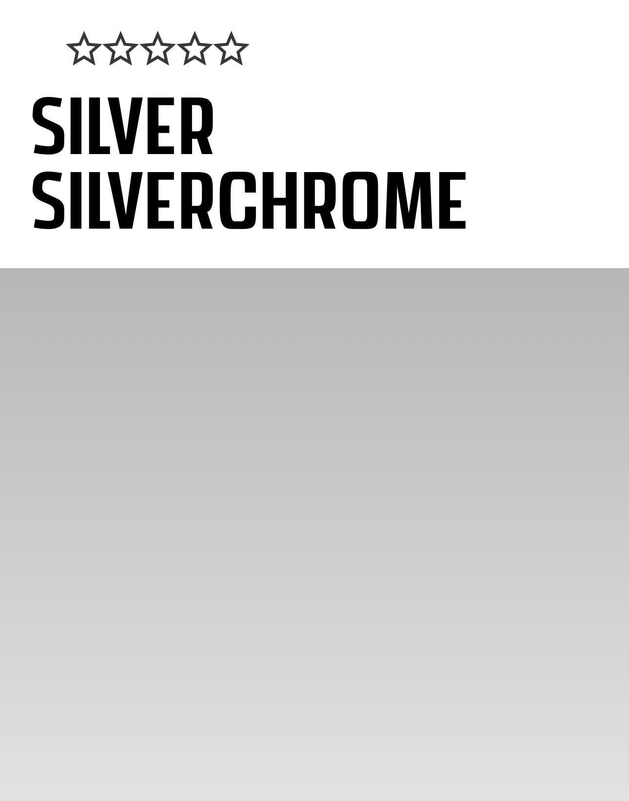 montanablack- silver silverchrome